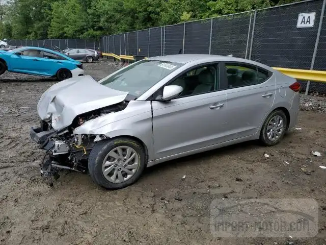 hyundai elantra 2017 kmhd74lf1hu120085