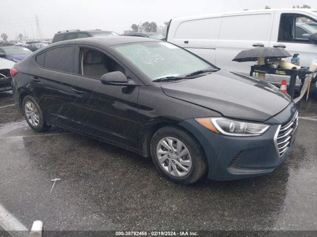 hyundai elantra 2017 kmhd74lf1hu316883