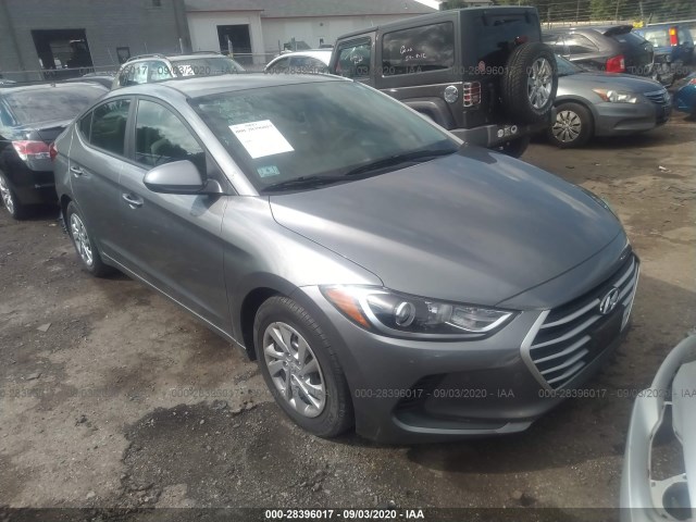 hyundai elantra 2017 kmhd74lf1hu353156