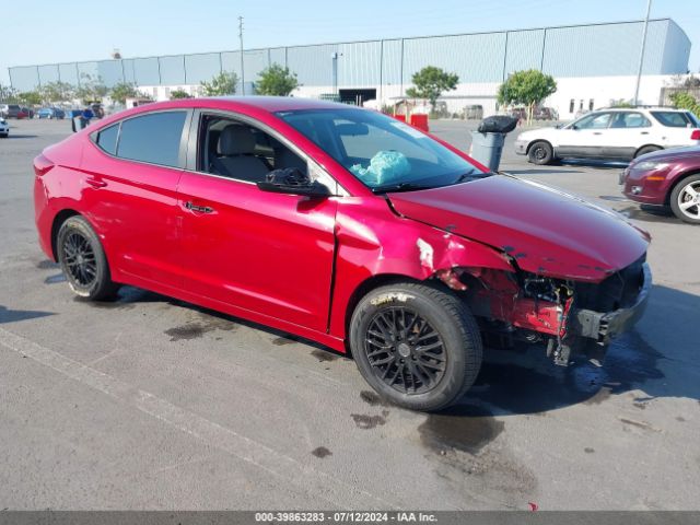 hyundai elantra 2017 kmhd74lf1hu357630