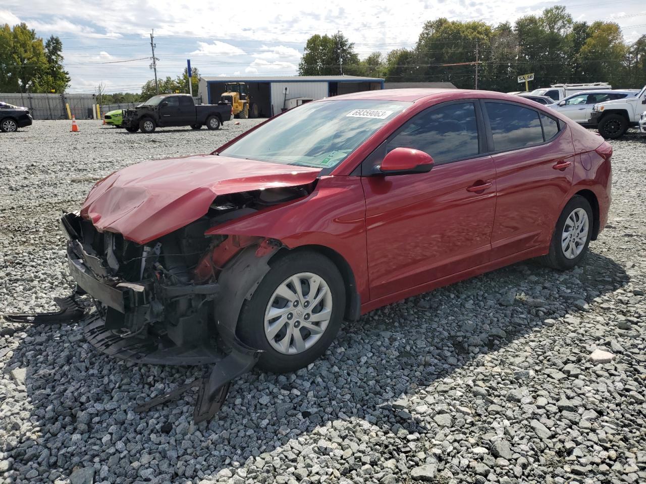 hyundai elantra 2017 kmhd74lf1hu370989