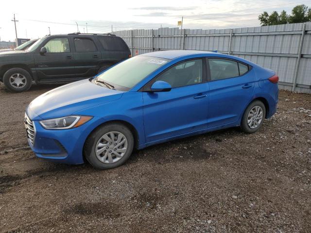 hyundai elantra se 2017 kmhd74lf1hu383029