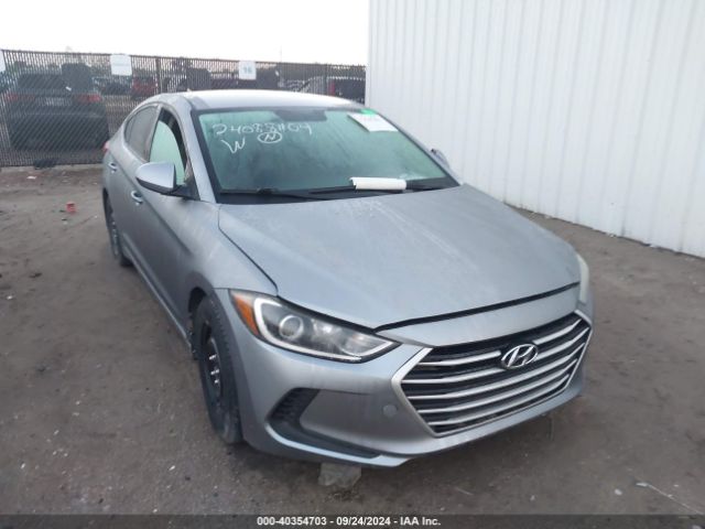 hyundai elantra 2017 kmhd74lf1hu383547