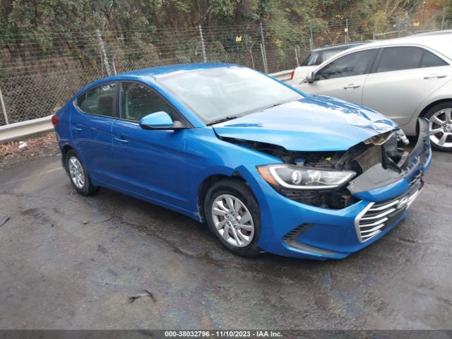 hyundai elantra 2017 kmhd74lf1hu400749