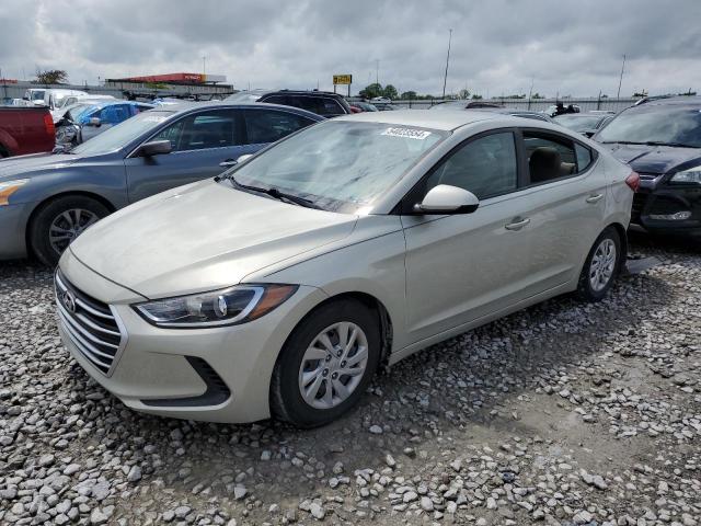 hyundai elantra 2017 kmhd74lf1hu408530