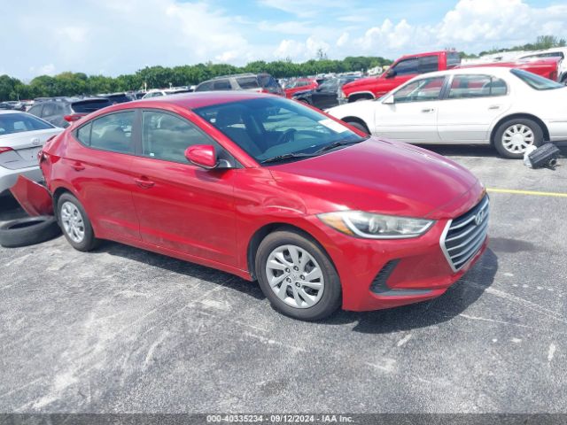 hyundai elantra 2018 kmhd74lf1ju450878