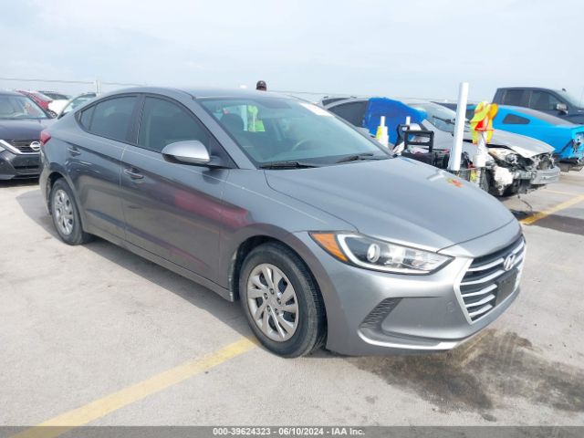 hyundai elantra 2018 kmhd74lf1ju451660