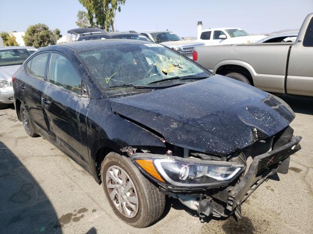 hyundai elantra se 2018 kmhd74lf1ju489406