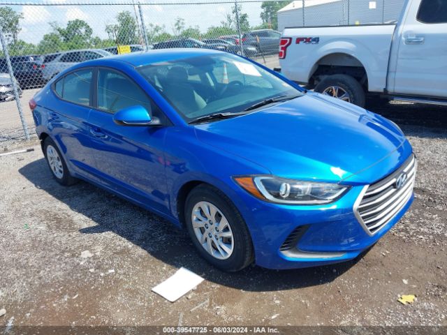 hyundai elantra 2018 kmhd74lf1ju607518