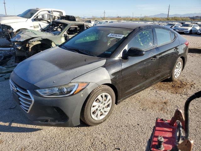 hyundai elantra se 2018 kmhd74lf1ju609429