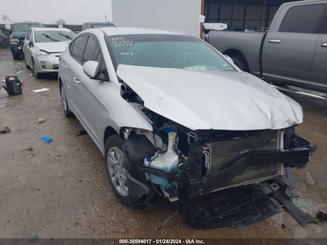 hyundai elantra 2018 kmhd74lf1ju610662