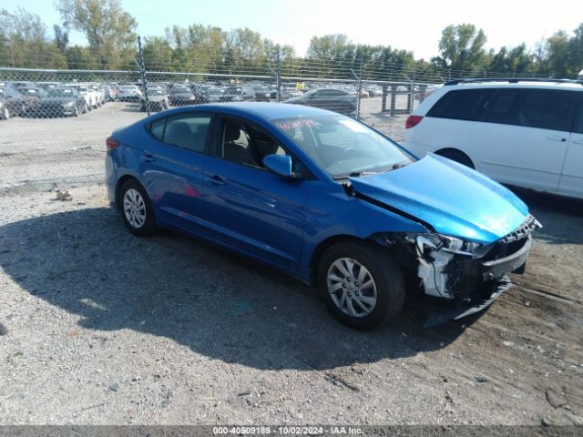 hyundai elantra 2018 kmhd74lf1ju637537