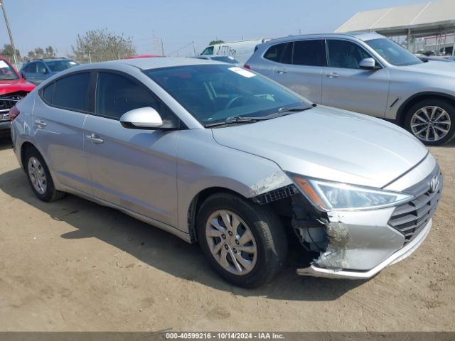 hyundai elantra 2019 kmhd74lf1ku756237