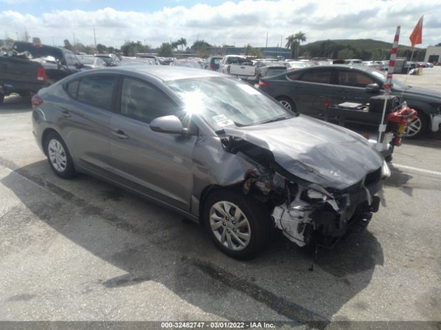 hyundai elantra 2019 kmhd74lf1ku811561