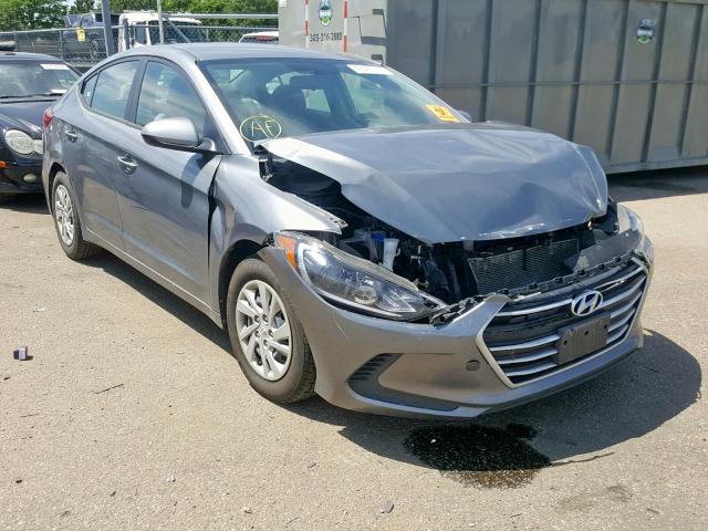 hyundai elantra se 2017 kmhd74lf2hu112822