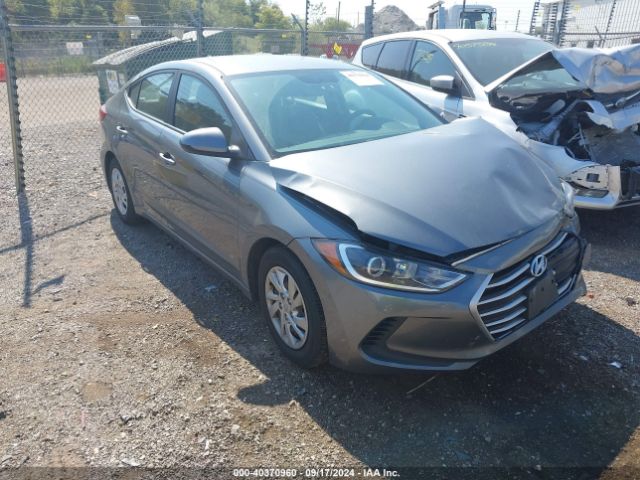 hyundai elantra 2017 kmhd74lf2hu115946