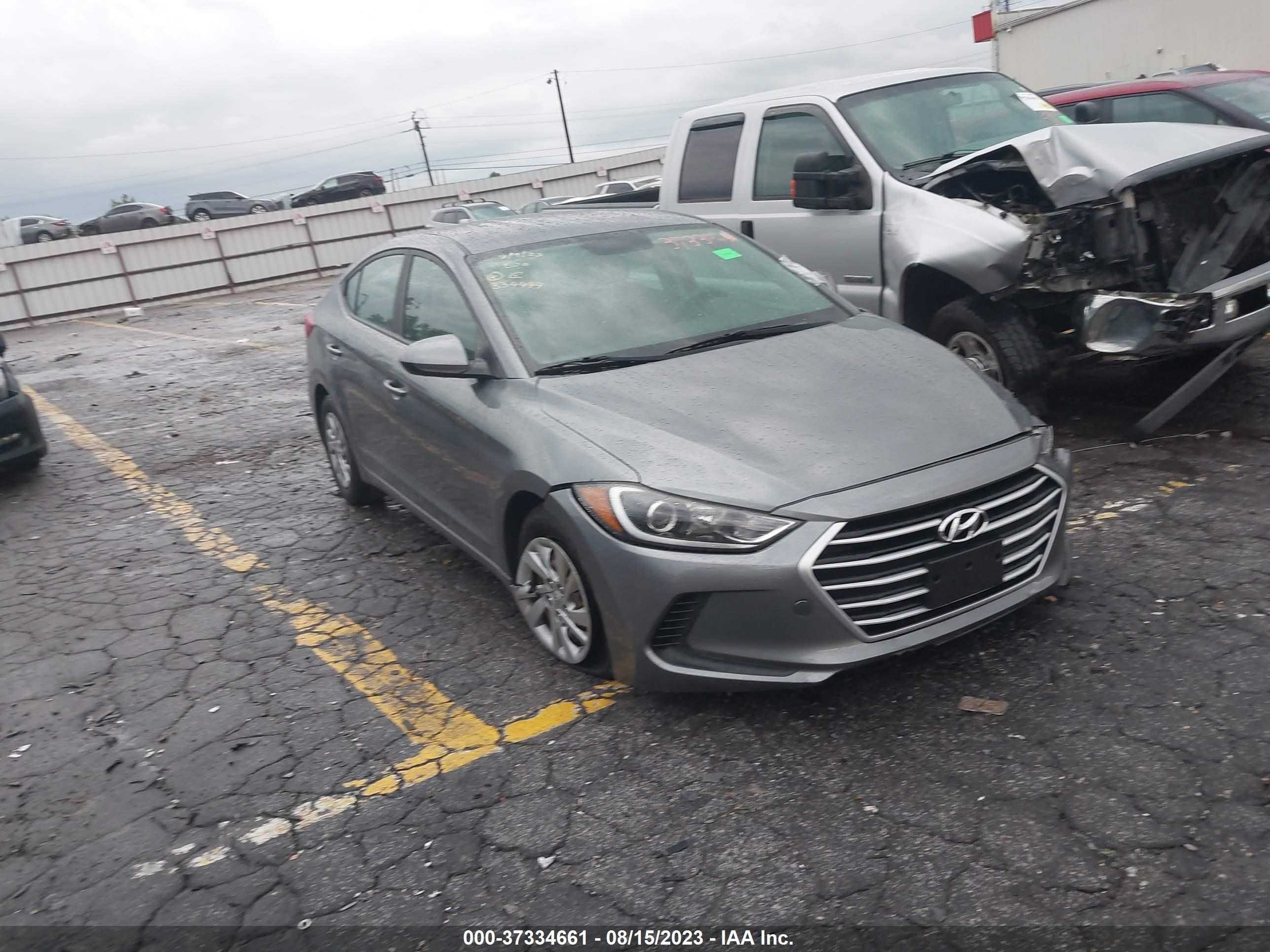 hyundai elantra 2017 kmhd74lf2hu150924