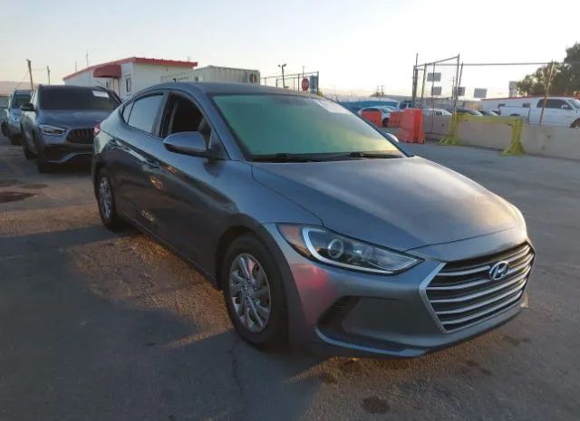 hyundai elantra 2017 kmhd74lf2hu152527