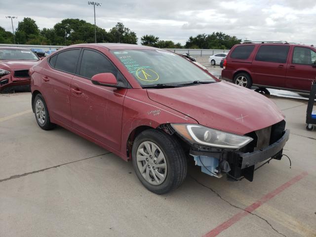 hyundai elantra se 2017 kmhd74lf2hu370855