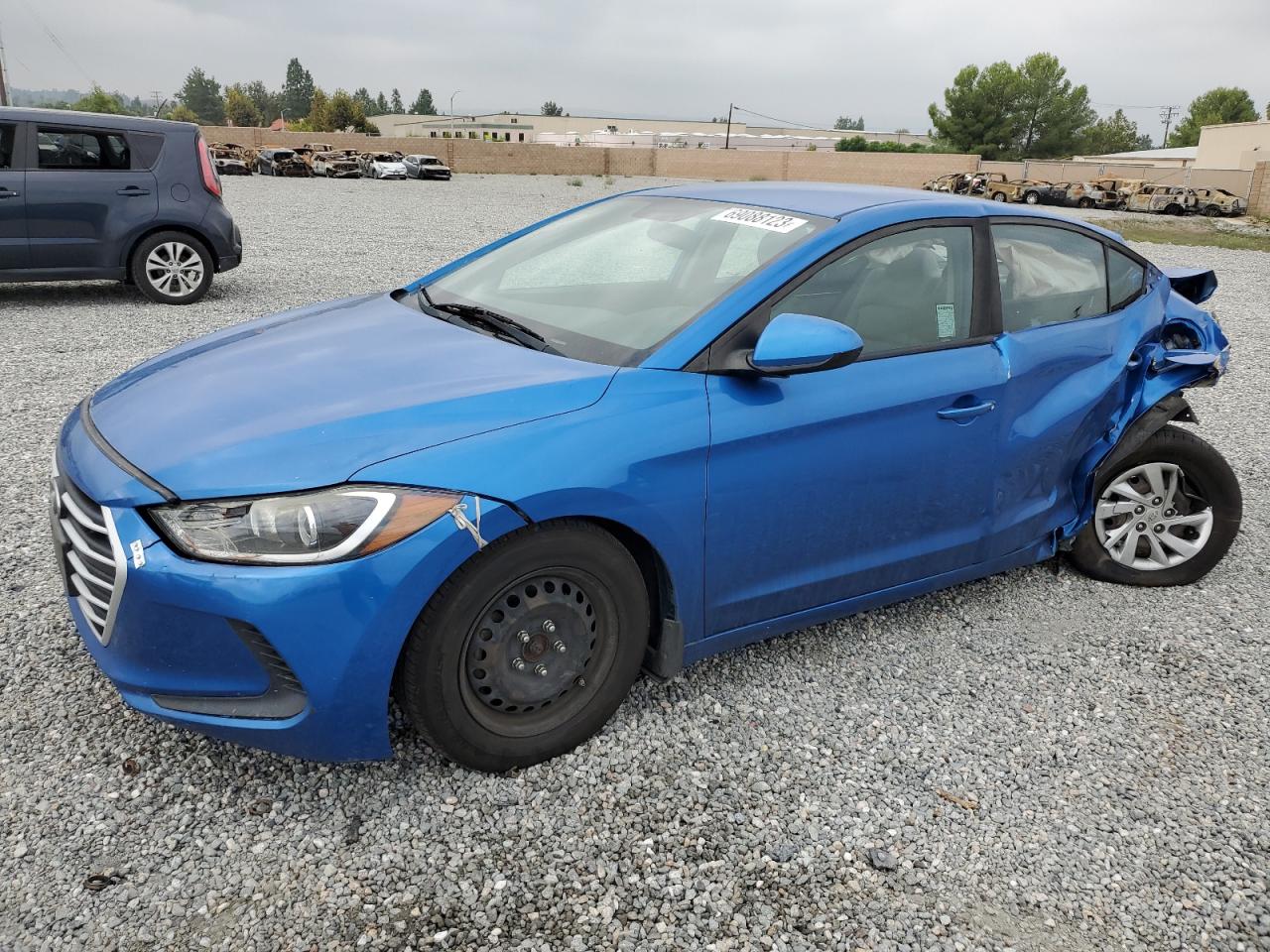 hyundai elantra 2017 kmhd74lf2hu371732