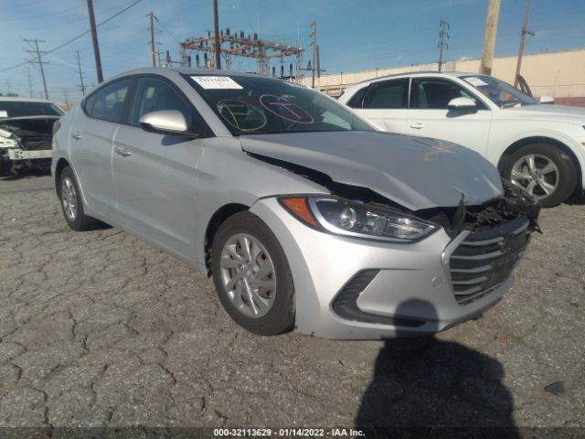 hyundai elantra 2018 kmhd74lf2ju609391