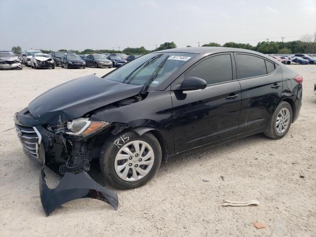 hyundai elantra se 2018 kmhd74lf2ju610637