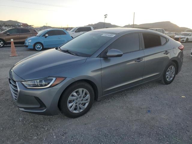 hyundai elantra 2018 kmhd74lf2ju610945