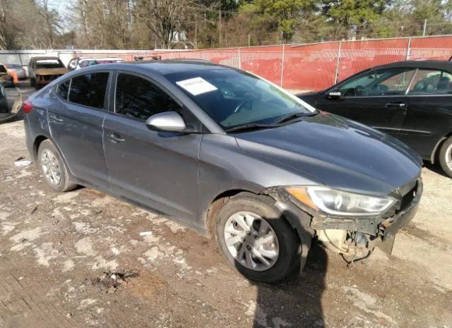 hyundai elantra 2018 kmhd74lf2ju611268