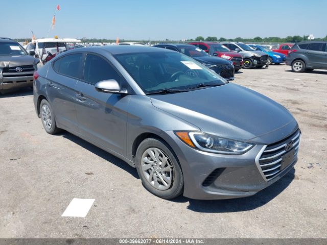 hyundai elantra 2018 kmhd74lf2ju648627