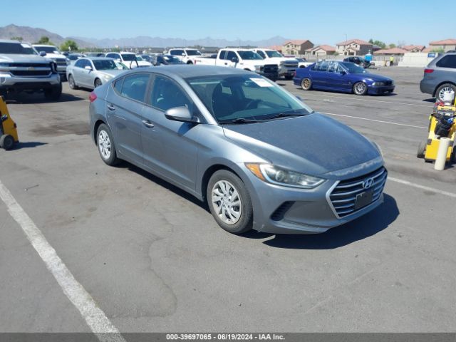 hyundai elantra 2017 kmhd74lf3hu086439