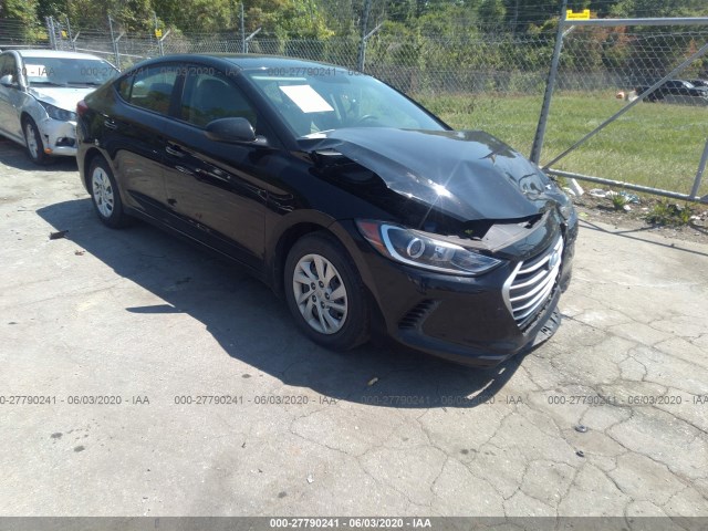 hyundai elantra 2017 kmhd74lf3hu090233