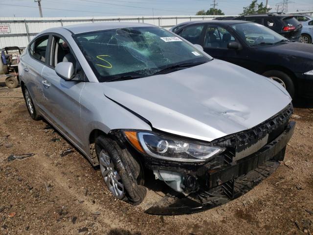 hyundai elantra se 2017 kmhd74lf3hu095335