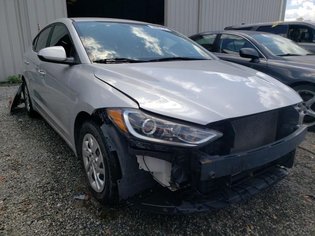 hyundai elantra se 2017 kmhd74lf3hu097263