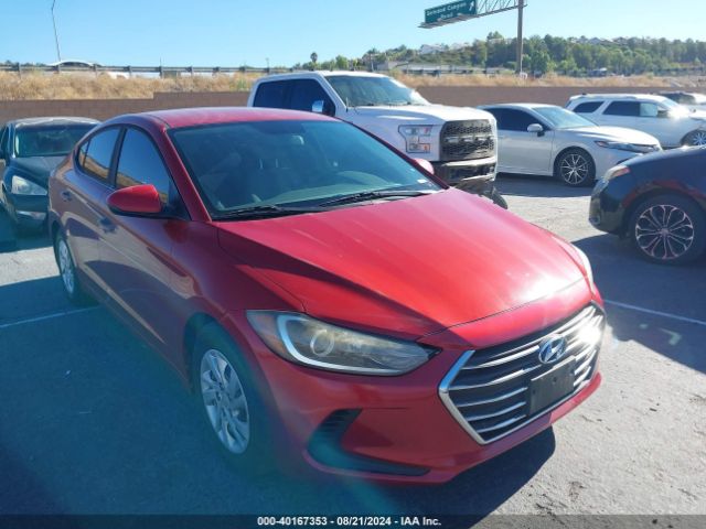 hyundai elantra 2017 kmhd74lf3hu108570