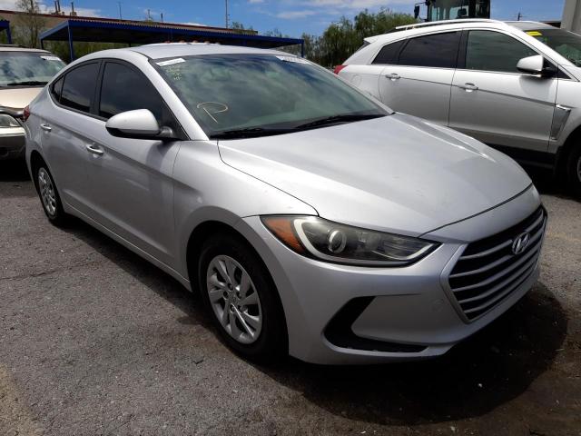 hyundai elantra se 2017 kmhd74lf3hu121142