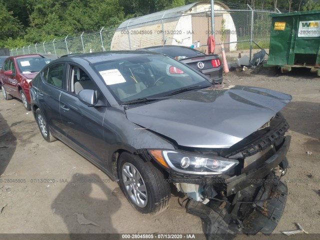 hyundai elantra 2017 kmhd74lf3hu127121