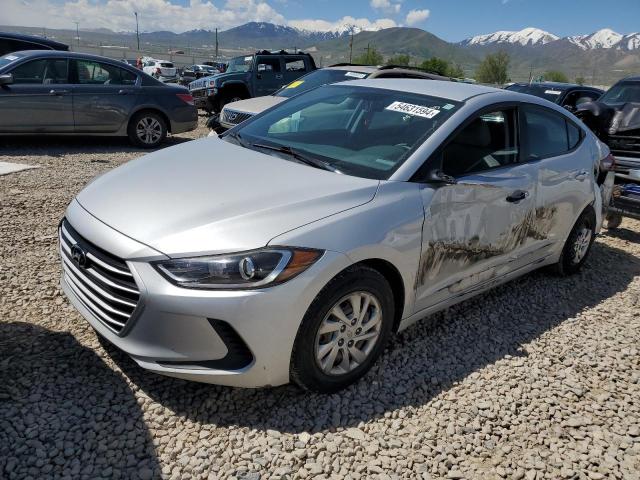 hyundai elantra 2017 kmhd74lf3hu128284