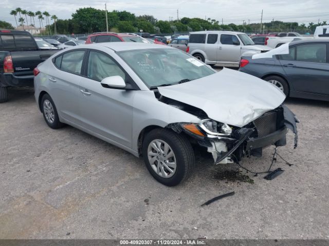 hyundai elantra 2017 kmhd74lf3hu147014