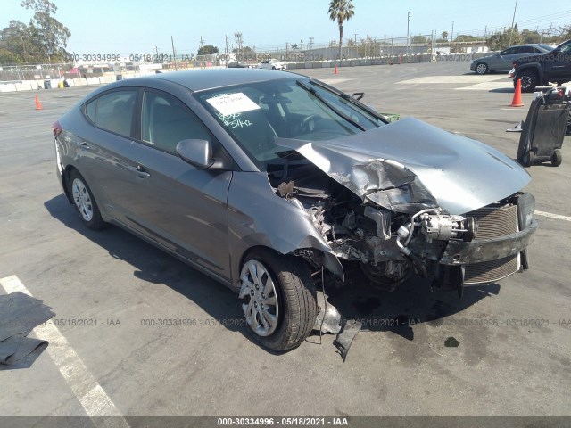 hyundai elantra 2017 kmhd74lf3hu151290