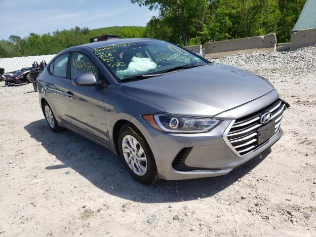 hyundai elantra se 2017 kmhd74lf3hu152696