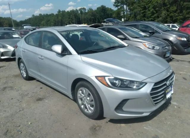 hyundai elantra 2017 kmhd74lf3hu316836