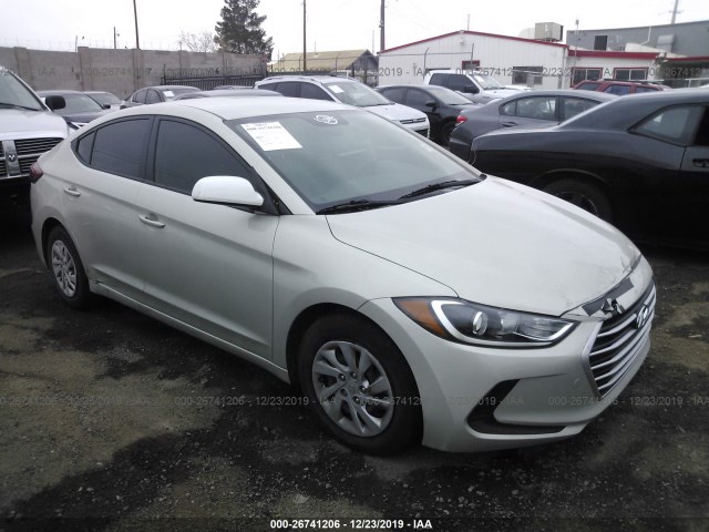 hyundai elantra 2017 kmhd74lf3hu393948