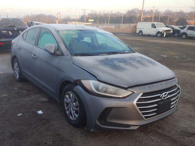 hyundai elantra 2017 kmhd74lf3hu406519