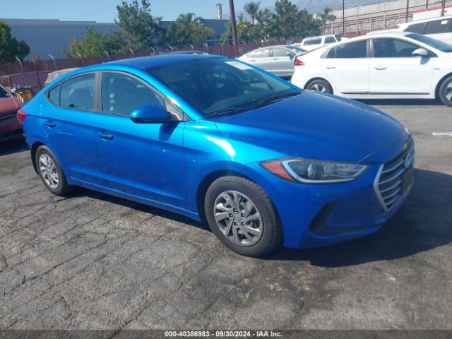 hyundai elantra 2017 kmhd74lf3hu409596