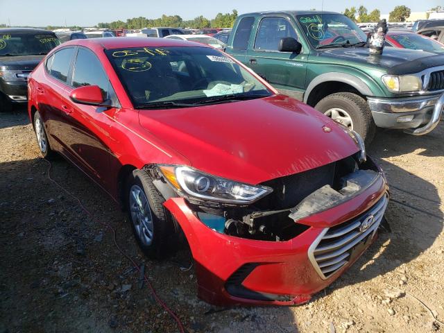 hyundai elantra se 2017 kmhd74lf3hu410389