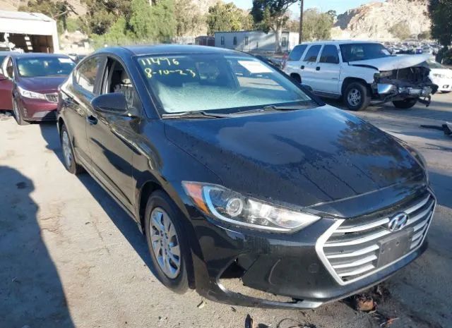 hyundai elantra 2017 kmhd74lf3hu431775