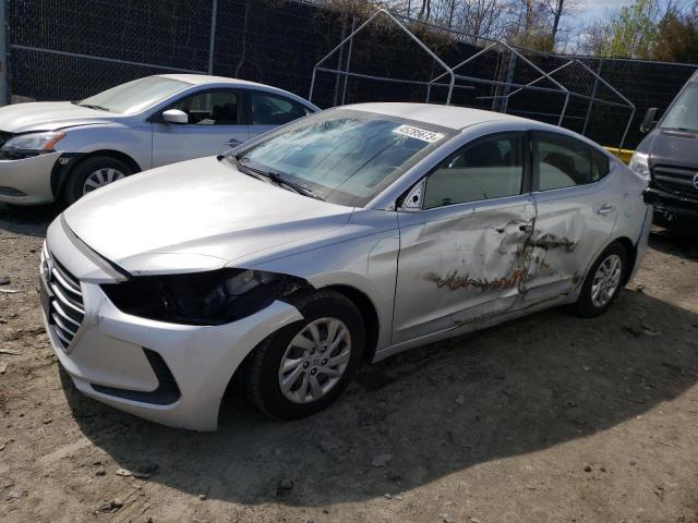 hyundai elantra se 2018 kmhd74lf3ju449442