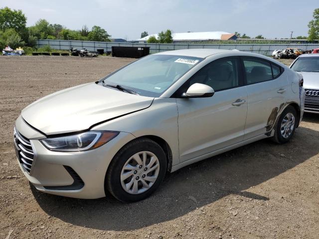 hyundai elantra se 2018 kmhd74lf3ju453314