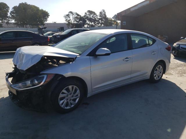 hyundai elantra se 2018 kmhd74lf3ju470341