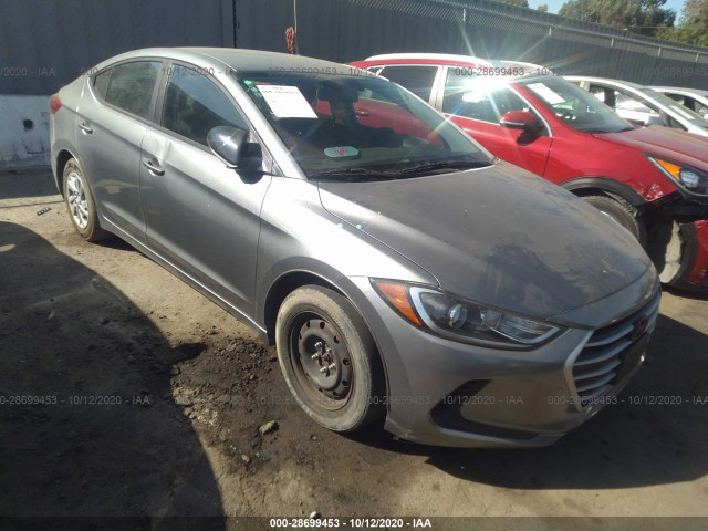 hyundai elantra 2018 kmhd74lf3ju481503